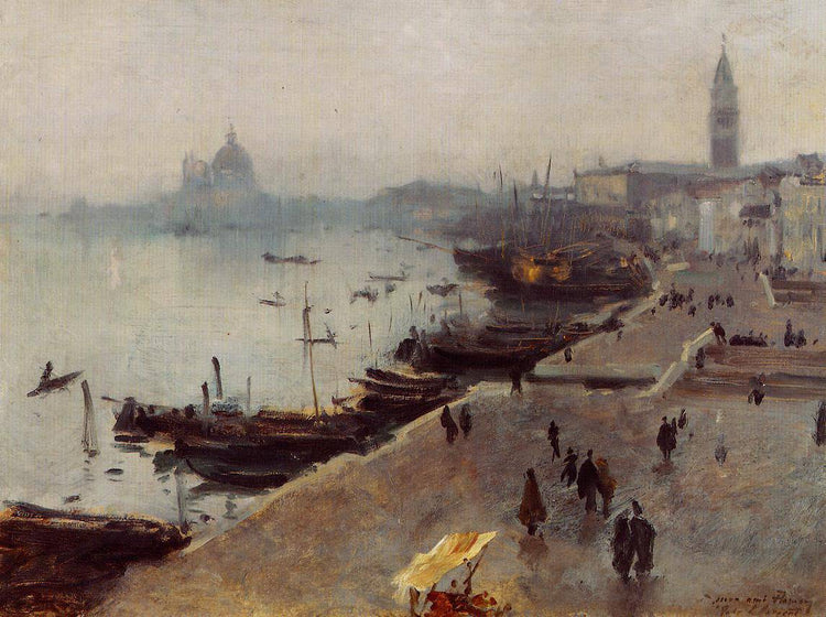 Venice in Grey Weather - John Singer Sargent