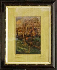 Venice by Mosè Bianchi — hand-painted architectural oil painting reproduction on canvas