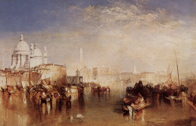 Venice, seen from the Giudecca Canal in study