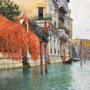 Venice, the Grand Canal by Vincenzo Caprile — Oil Painting Reproduction