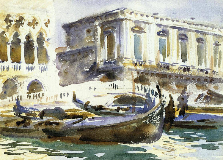 Venice. The Prison - John Singer Sargent