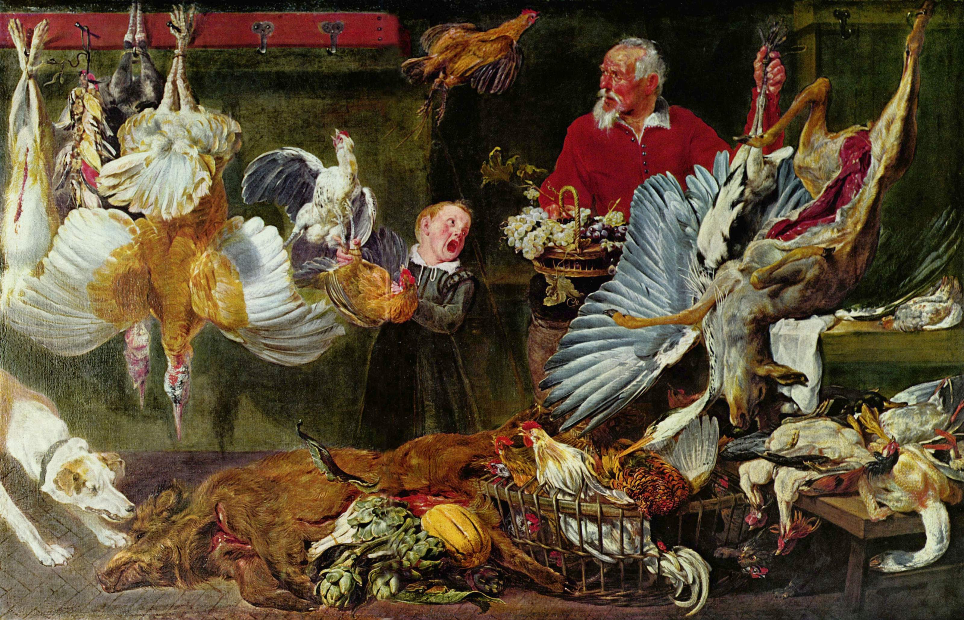 Venison dealers - Frans Snyders