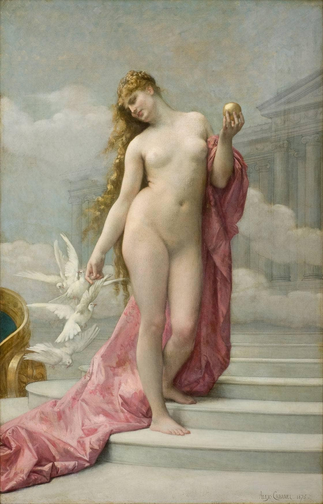 Venus by Alexandre Cabanel — hand-painted cultural oil painting reproduction on canvas