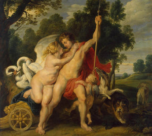 Venus and Adonis - Peter Paul Rubens