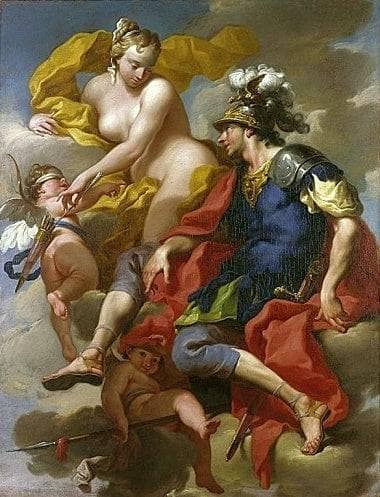 Venus and Mars in kitchen