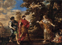 Venus Appearing to Aeneas as a Huntress by Pietro da Cortona — hand-painted cultural oil painting reproduction on canvas