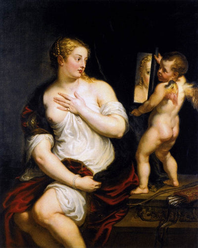 Venus at her Toilet in bedroom