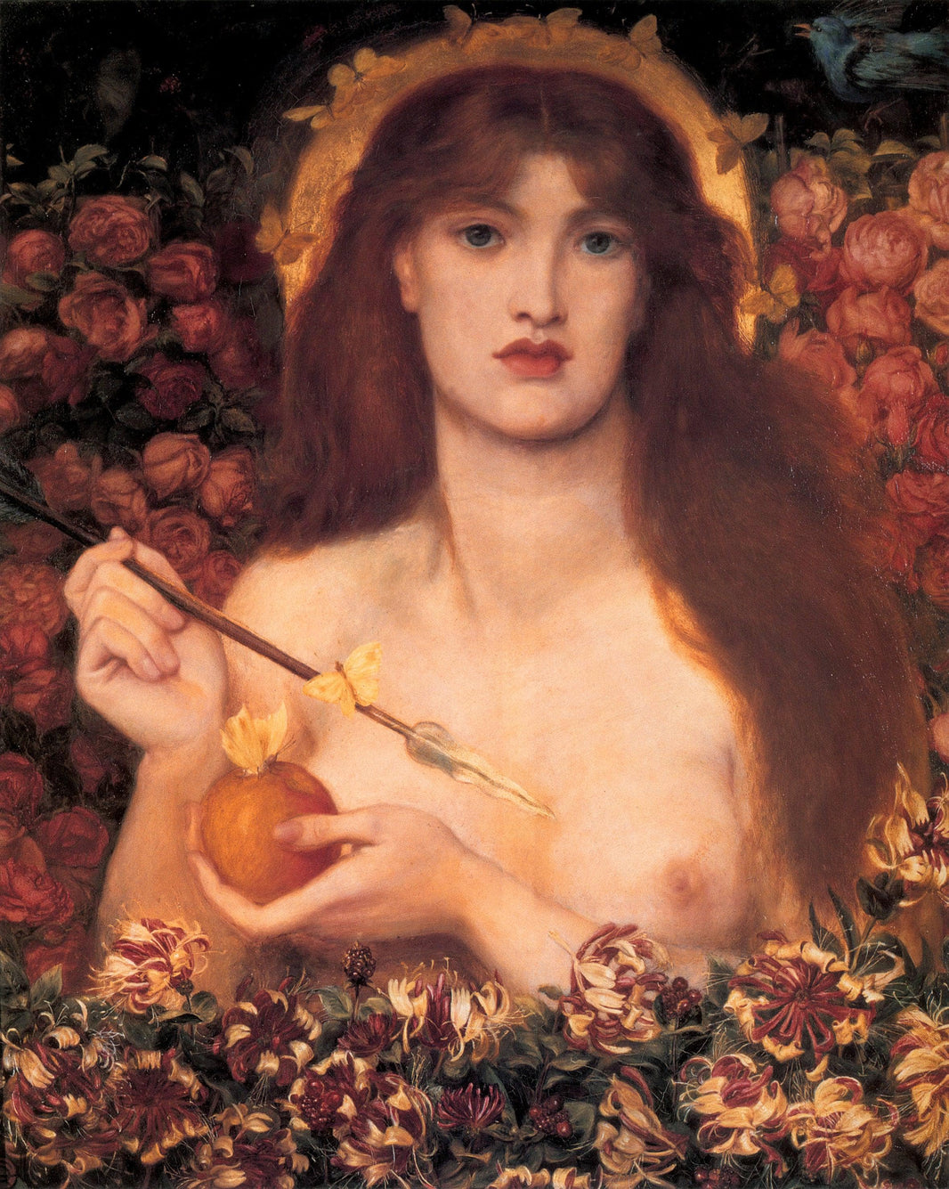 Venus Verticordia by Dante Gabriel Rossetti — hand-painted cultural oil painting reproduction on canvas