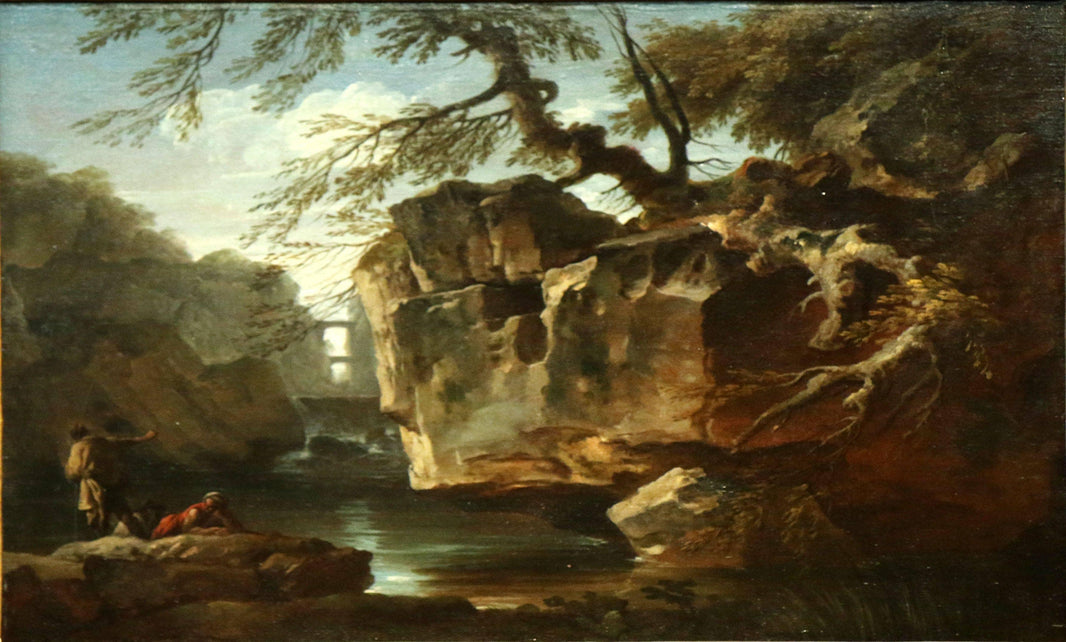 Vernet-cascade.jpg by Claude-Joseph Vernet — hand-painted eco oil painting reproduction on canvas
