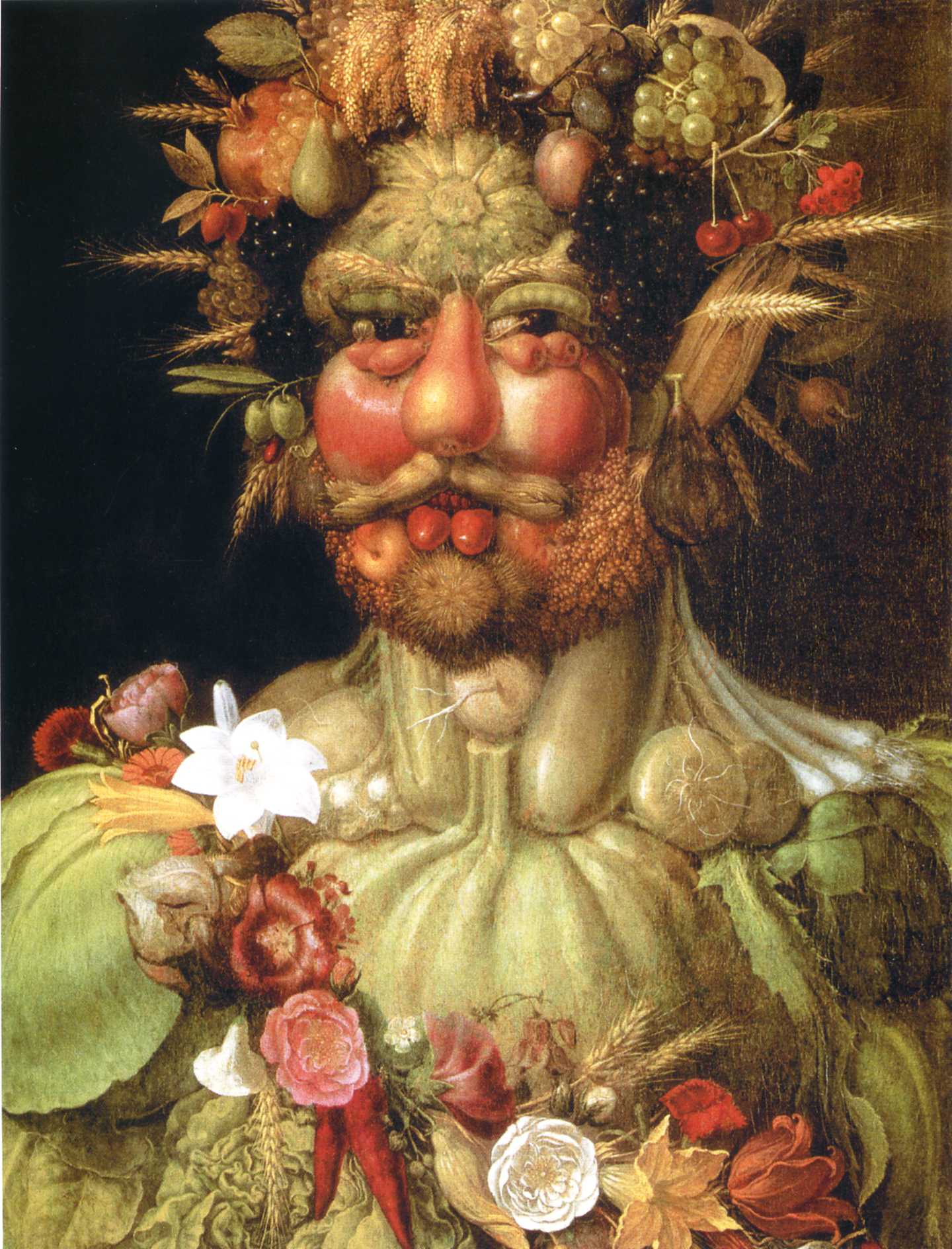 Vertumnus (Emperor Rudolph II) - Giuseppe Arcimboldo