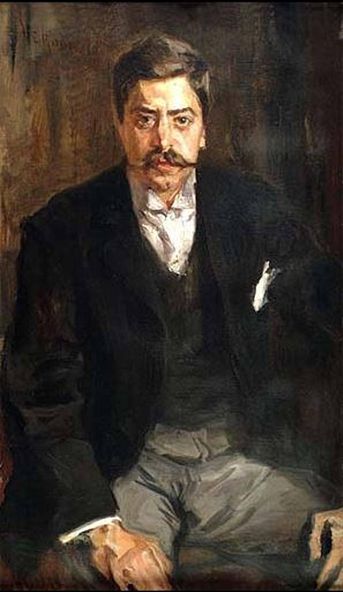 Portrait of the painter Guido Grimani