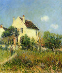 Veslez by Gustave Loiseau — hand-painted architectural oil painting reproduction on canvas