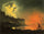 Vesuvius from Posillipo in kitchen