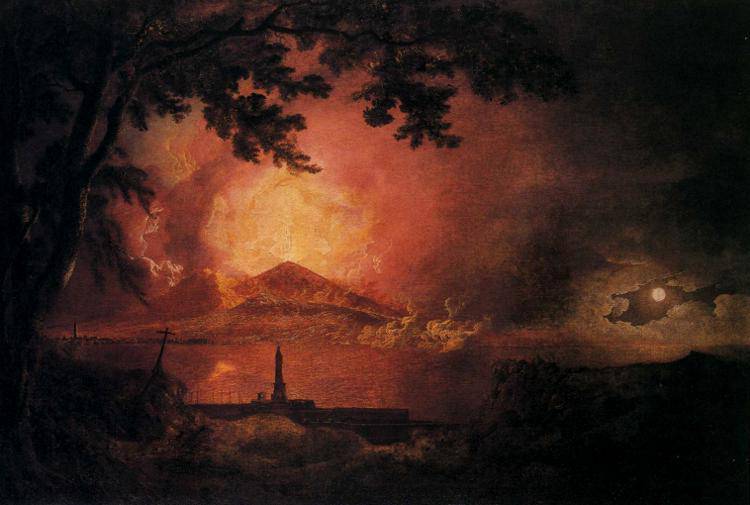 Vesuvius in Eruption - Joseph Wright