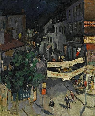 Vichy at Night in study
