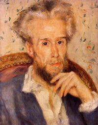 Victor Chocquet by Pierre-Auguste Renoir — hand-painted portrait oil painting reproduction on canvas