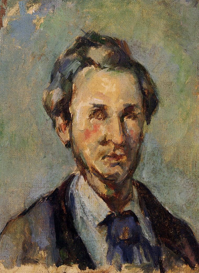 Victor Chocquet by Paul Cezanne — hand-painted portrait oil painting reproduction on canvas