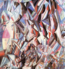 Victory over Eternity by Pavel Filonov — hand-painted abstract oil painting reproduction on canvas