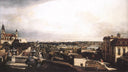 Vienna, Panorama from Palais Kaunitz by Bernardo Bellotto — city oil painting wall art, Rococo