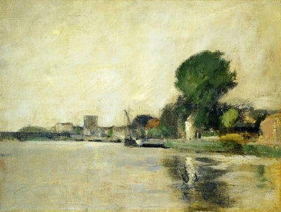 View along a River in bedroom