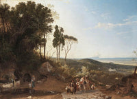 View from Ariccia with the Sea in the Background