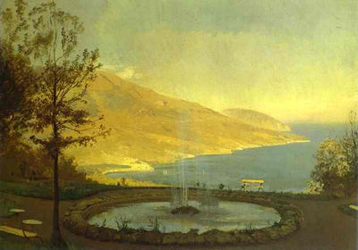 View from Eriklik. Study in hallway