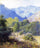 View in the San Gabriel Mountains in kitchen