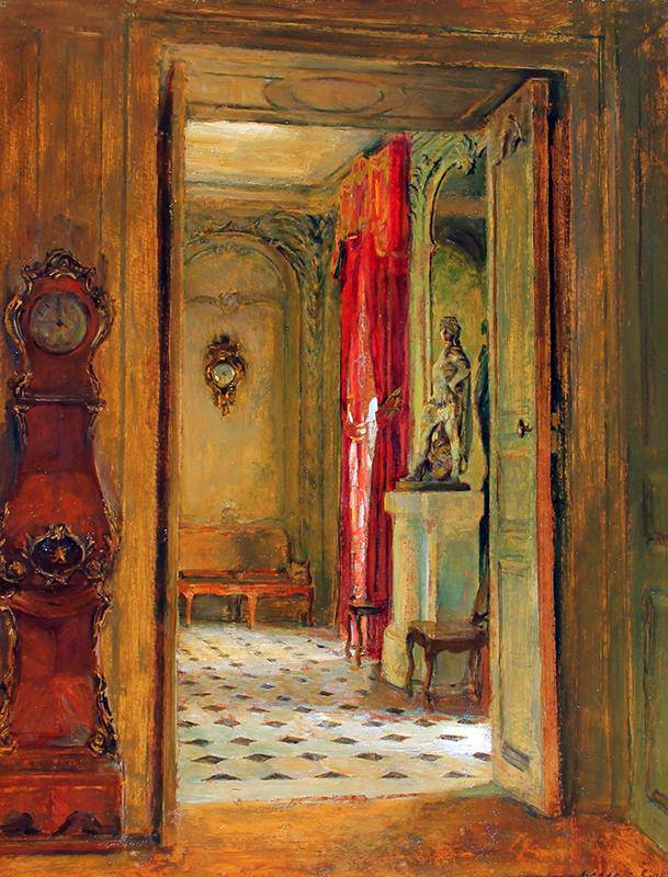 View into the Dining Room, Le Bréau - Walter Gay