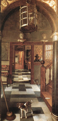 View of a Corridor (also known as A View Through a House)