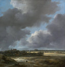 View of Alkmaar by Jacob van Ruisdael — seascapes oil painting wall art, Baroque