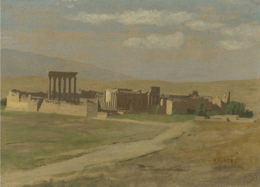 View of Baalbek - Jean-Leon Gerome