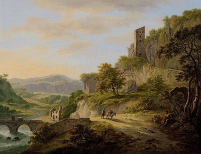 View of Civita Castellana in living room
