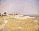 View of Fort Samson by Georges Seurat — hand-painted architectural oil painting reproduction on canvas