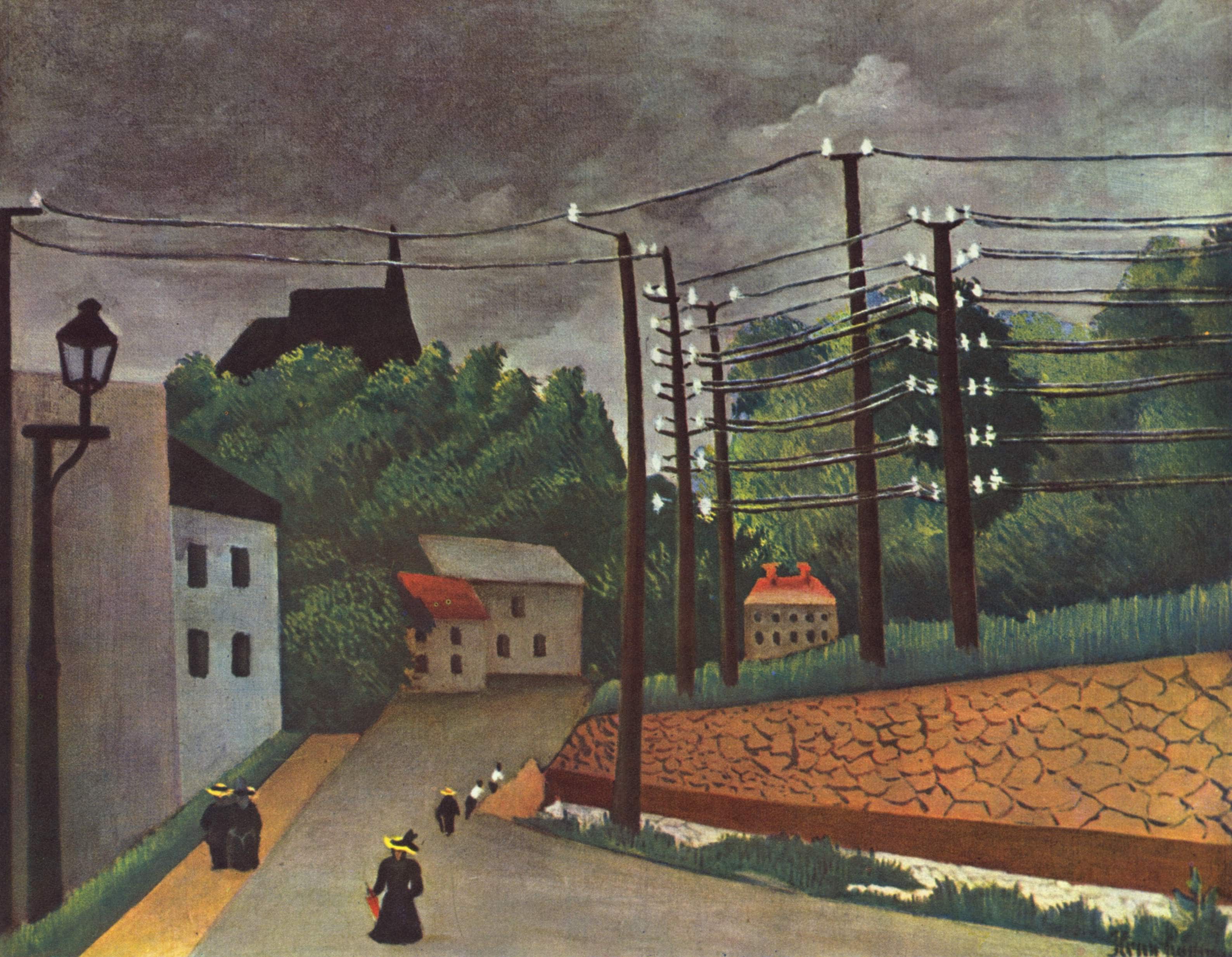 View of Malakoff Hauts de Seine - Henri Rousseau