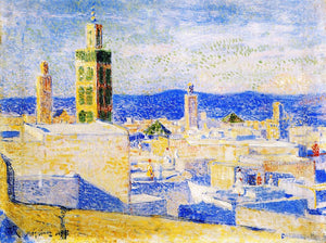 View of Meknes - Theo van Rysselberghe