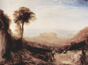 View of Orvieto by J.M.W. Turner — rural oil painting wall art, Romanticism