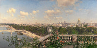 View Of Paris From The Trocadero