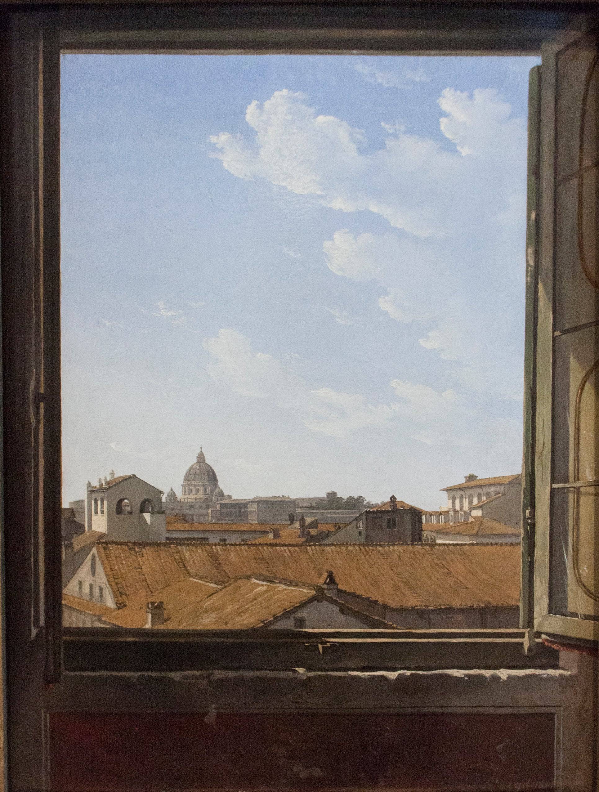 View of Rome from the window - Hendrik Voogd