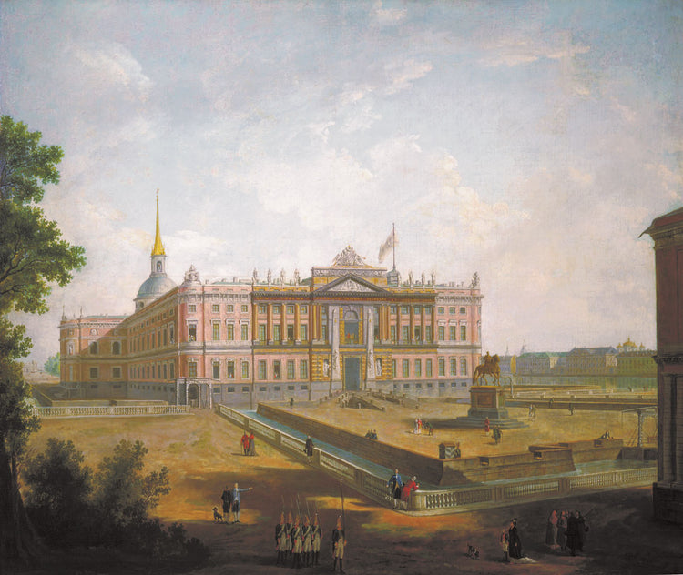 View of Saint Michael's Castle - Fyodor Alekseyev