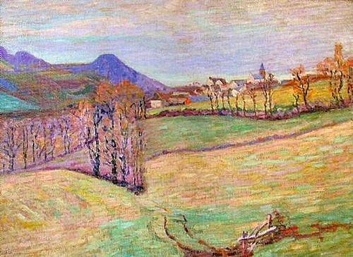 View of Saint-Sauves - Armand Guillaumin