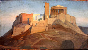 View of the Acropolis of Athens - Jean Auguste Dominique Ingres