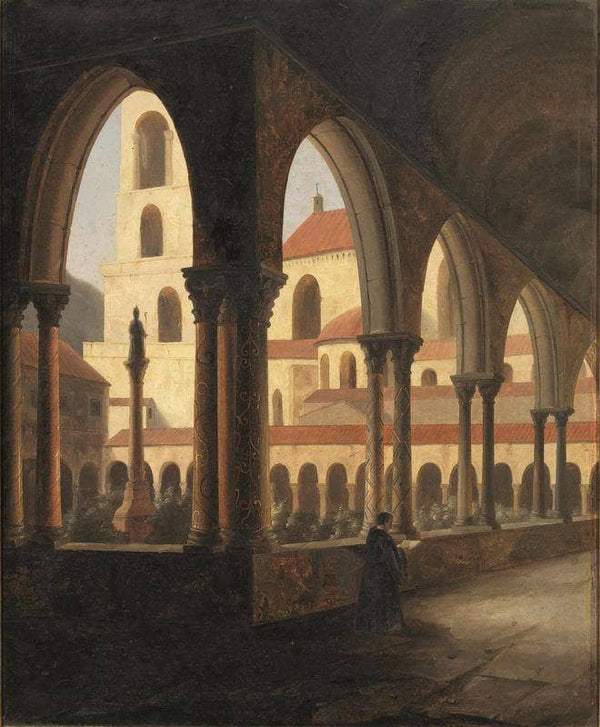 View of the cloister of Monreale