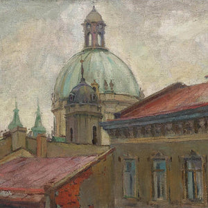 View of the Ivanovo Monastery, Moscow.