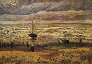 View of the Sea at Scheveningen - Vincent van Gogh