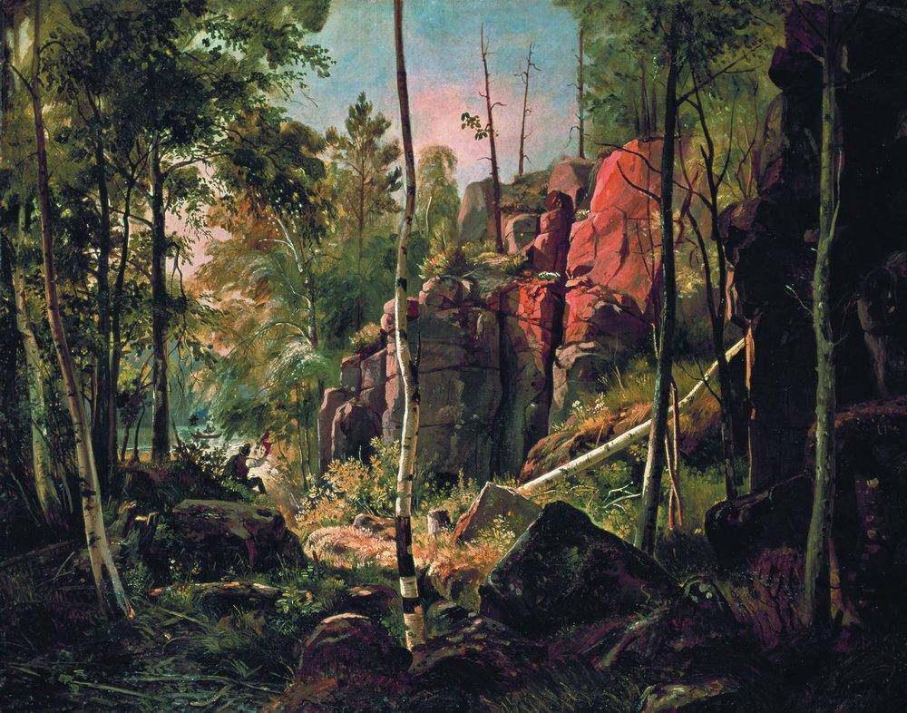 View of Valaam Island. Kukko - Ivan Shishkin