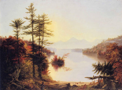 View on Lake Winnipiseogee in kitchen