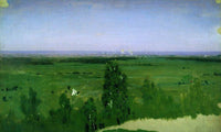 View on Moscow from Sparrow Hills by Arkhyp Kuindzhi — hand-painted eco oil painting reproduction on canvas