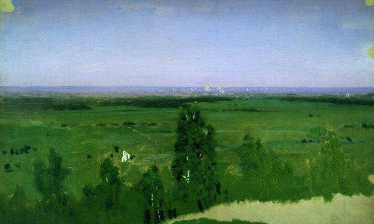 View on Moscow from Sparrow Hills - Arkhyp Kuindzhi