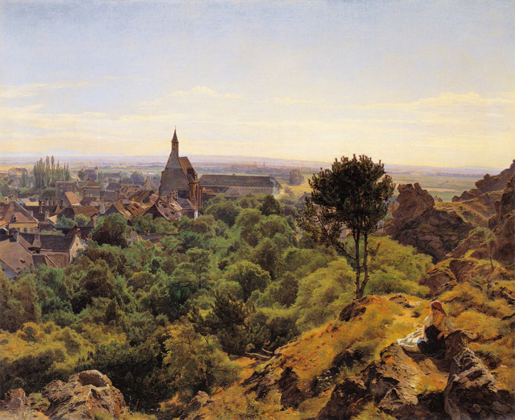 View to Mödling - Ferdinand Georg Waldmüller