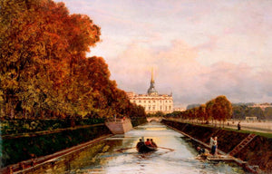 View to Michael's Castle in Petersburg from Lebiazhy Canal - Alexey Bogolyubov